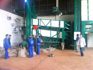 Cụm thiết bị chế biến cà phê nhân